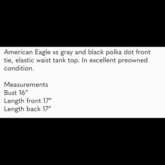 Tank top American eagle - Picture 5 of 5